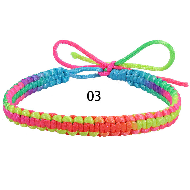 Wholesale Color Thread Hand Made Bracelet